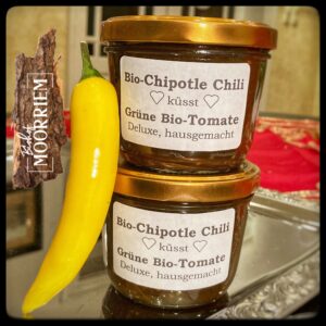 Chipotle-Chili küsst Grüne Tomate Deluxe